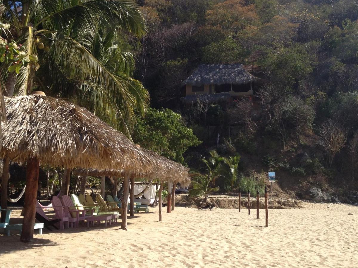 Casa Luna Playa Otel Puerto Ángel Dış mekan fotoğraf